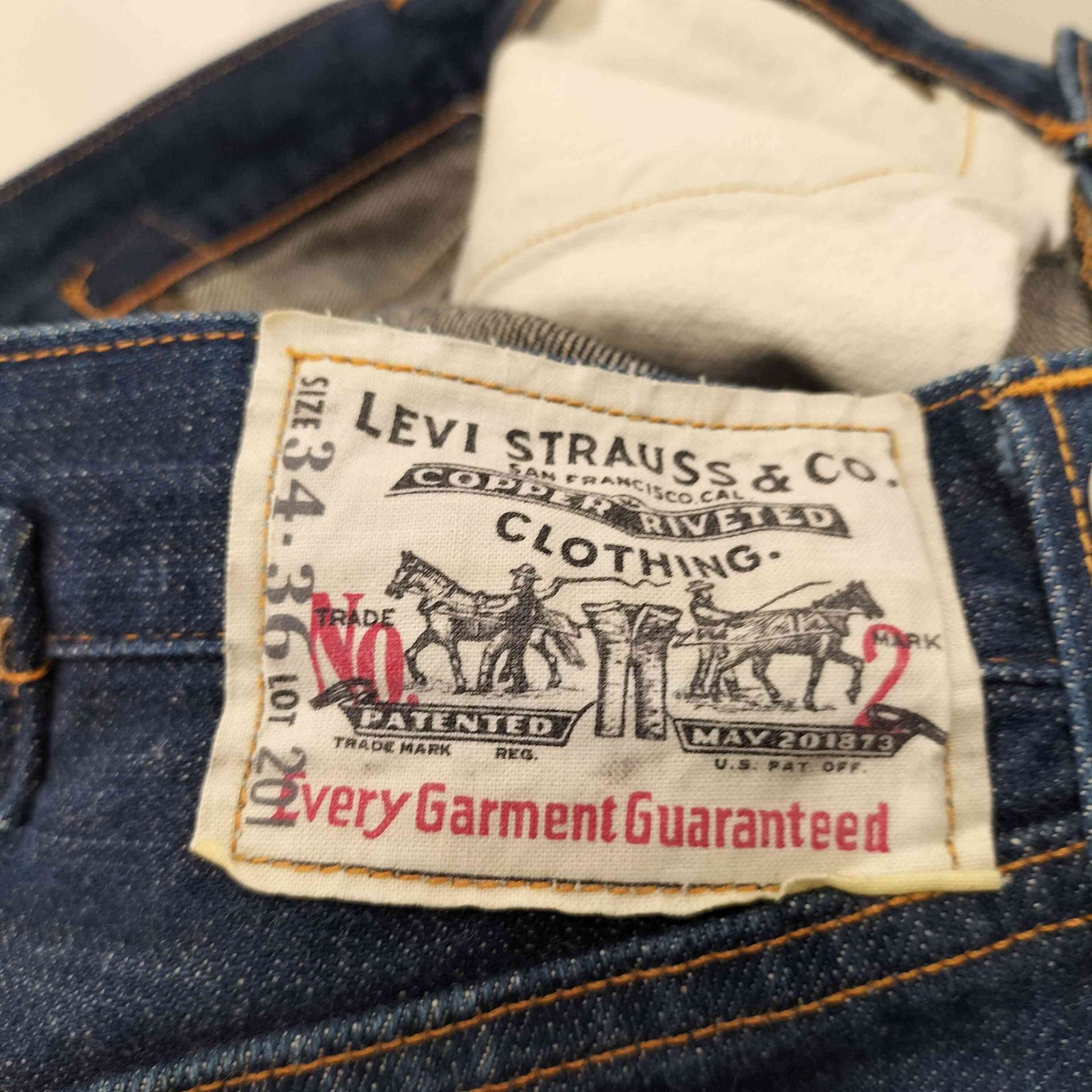 リーバイス Levis 90S 99年製 20201-0020 ボタン裏555 USA製