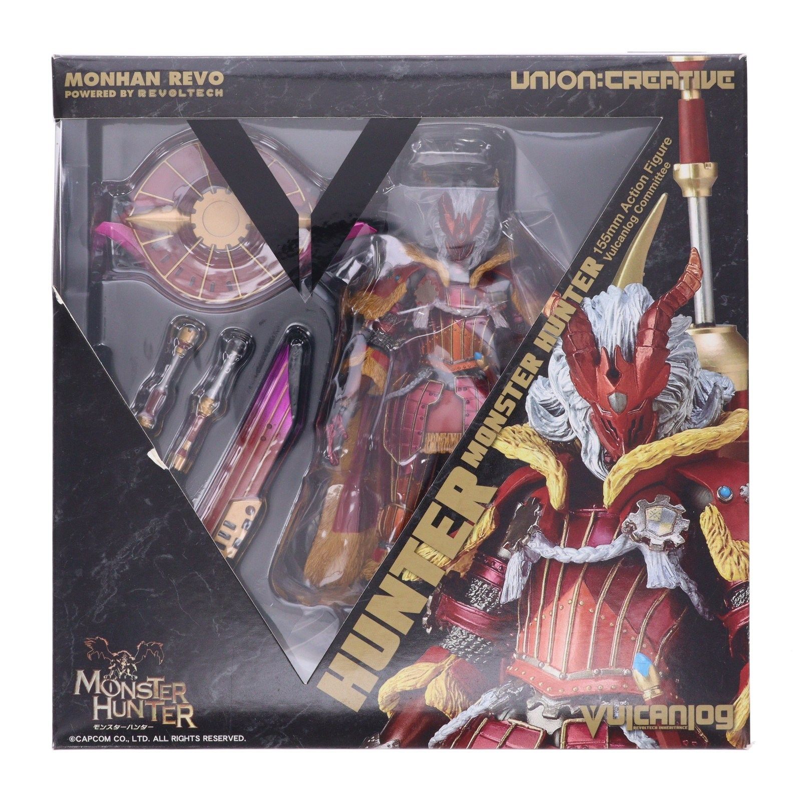 モンスターハンター　ヴァルカンログ　 ハンター男剣士　カイザーXシリーズ Amazon | Vulcanlog(ヴァルカン・ログ) 022 モンハンリボ ハンター男