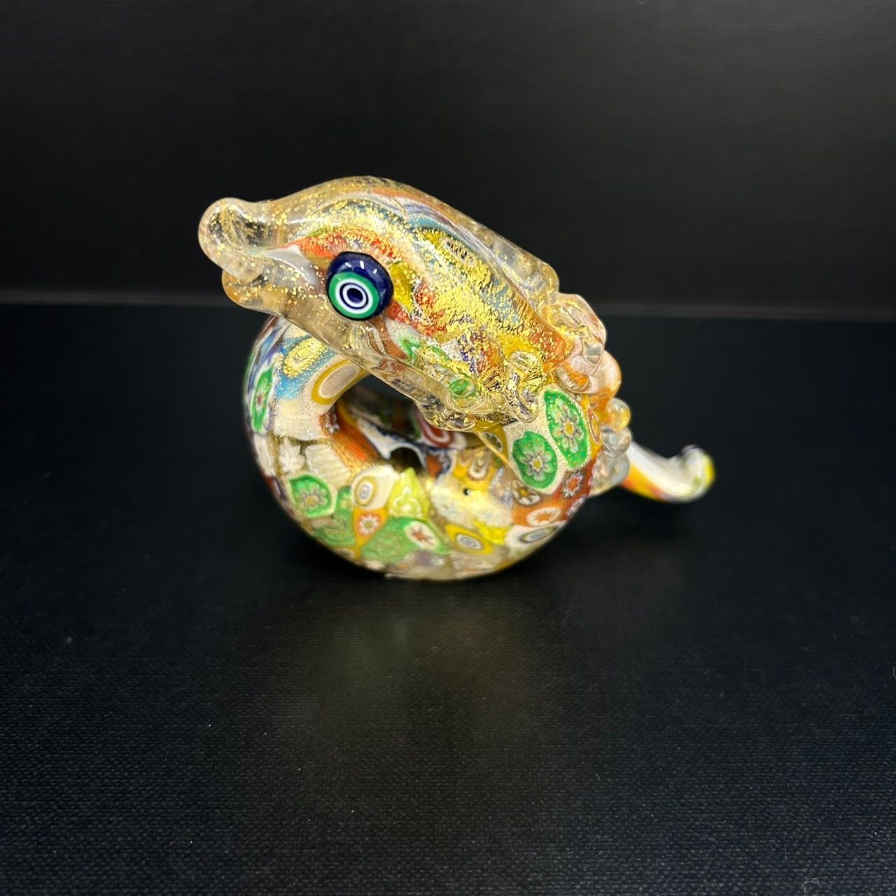美品】Murano glass ムラーノガラス ムラーノ 竜 辰 ドラゴン 置物