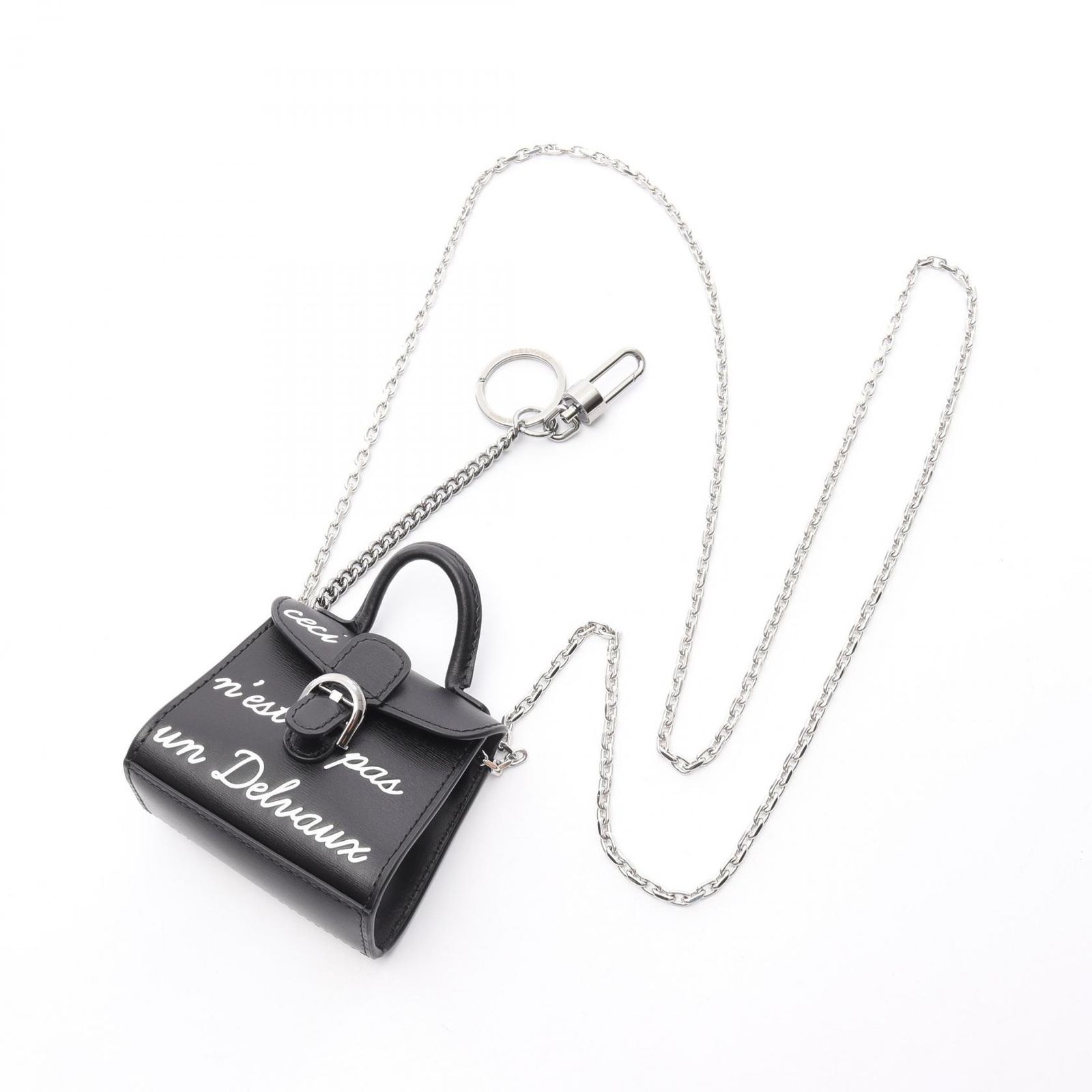 DELVAUX ハルドルリボン チャーム アクセサリー ブリヨンタンペートに Delvaux デルヴォー ブリヨン チャーム チェーン ヘント