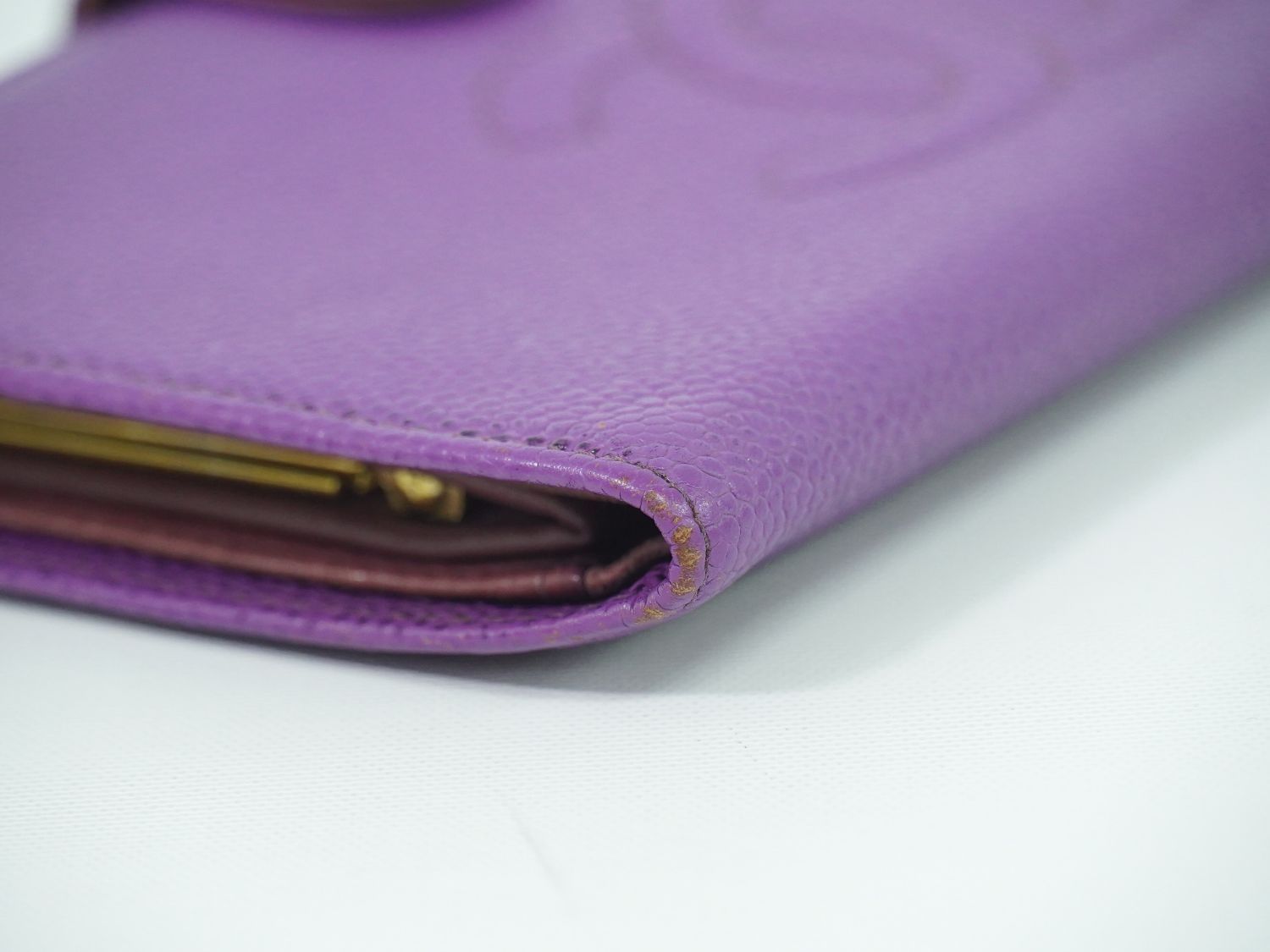 本物 CHANEL シャネル ココマーク 長財布 ロングウォレット キャビア  