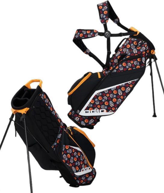OGIO キャディバッグ オジオ OGIO FUSE STAND BAG キャディバッグ Sugar Skulls 4分割