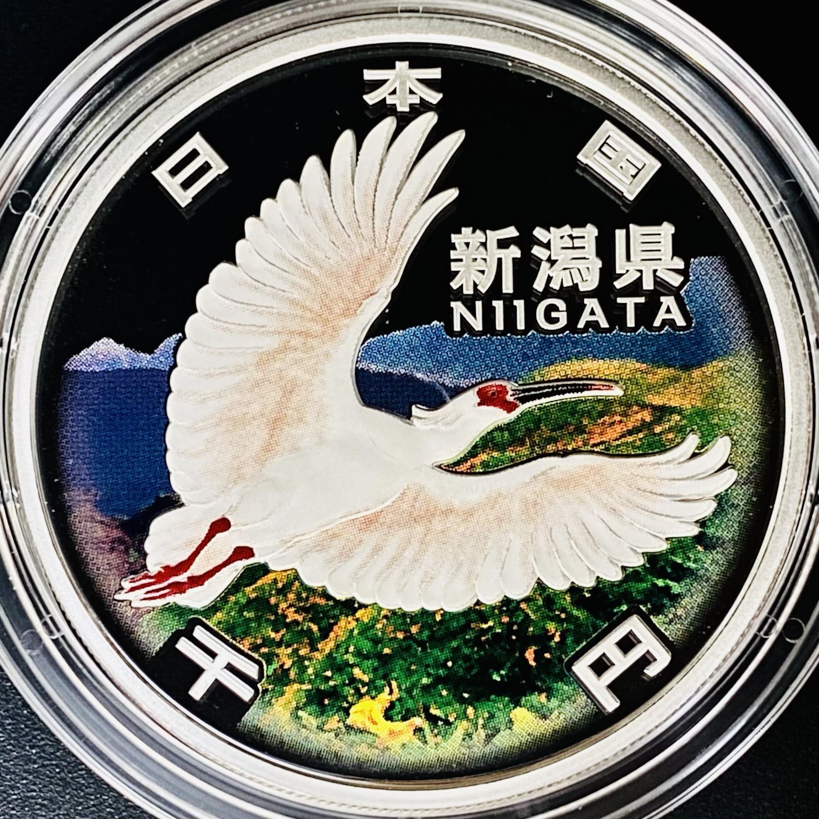 地方自治 千円銀貨 新潟県 Cセット 31.1g 小冊付 地方自治法施行60周年記念 千円銀貨幣プルーフ貨幣セット 1000円銀貨 千円カラー銀貨  カラーコイン 記念貨幣 硬貨 日本円 シルバー メダル 造幣局 投資 資産 高騰 価値保蔵 47P1015c - メルカリ