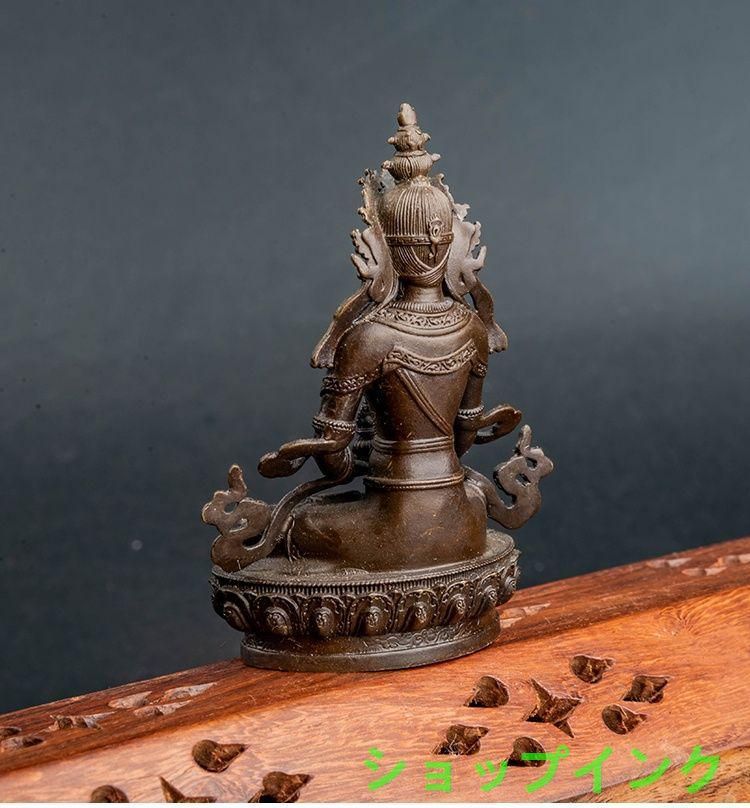 地蔵 菩薩 観音 銅製 仏像 彫刻 置物 開運 風水 - メルカリ