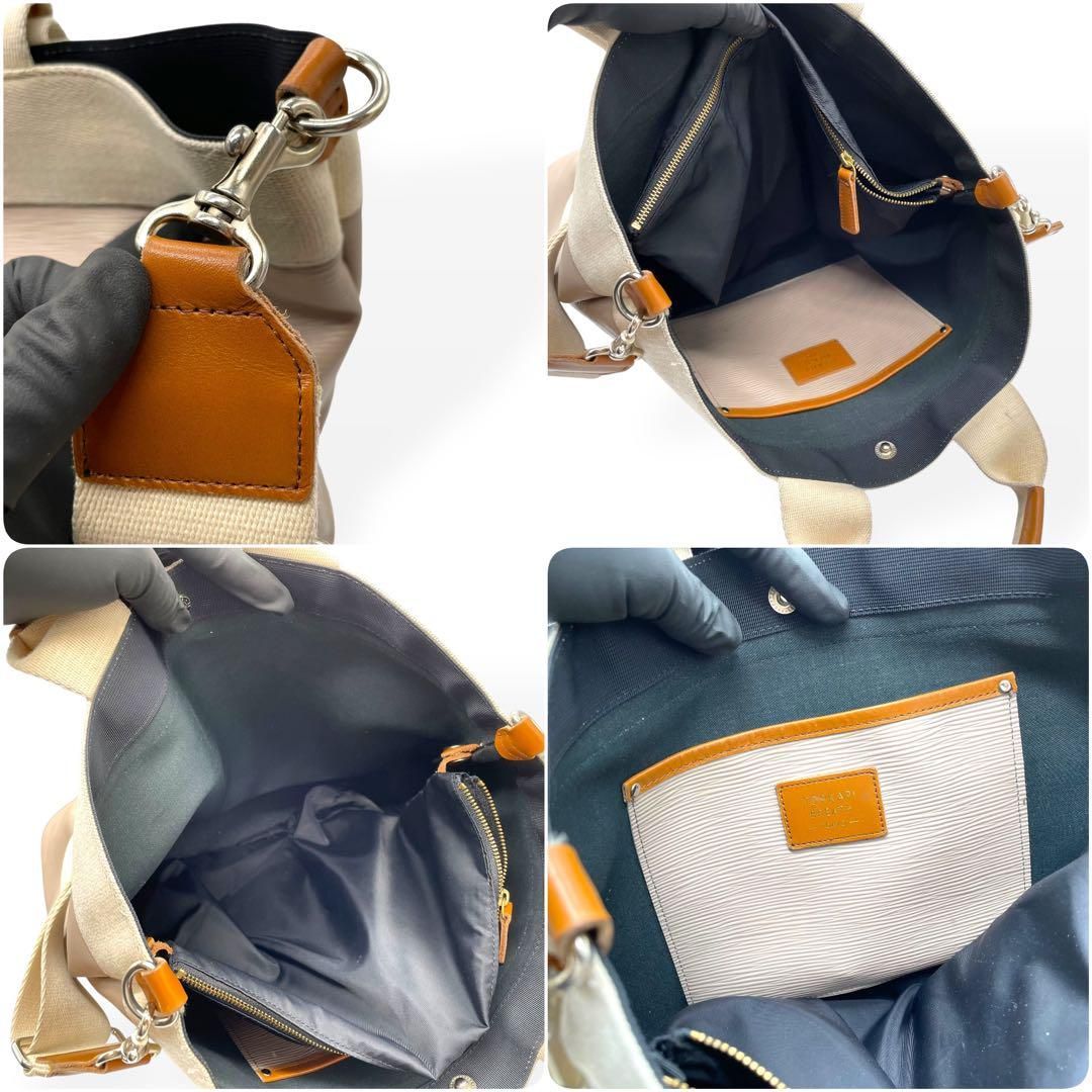 美品 TOPKAPI トプカピ 2way トートバッグ ショルダーバッグ