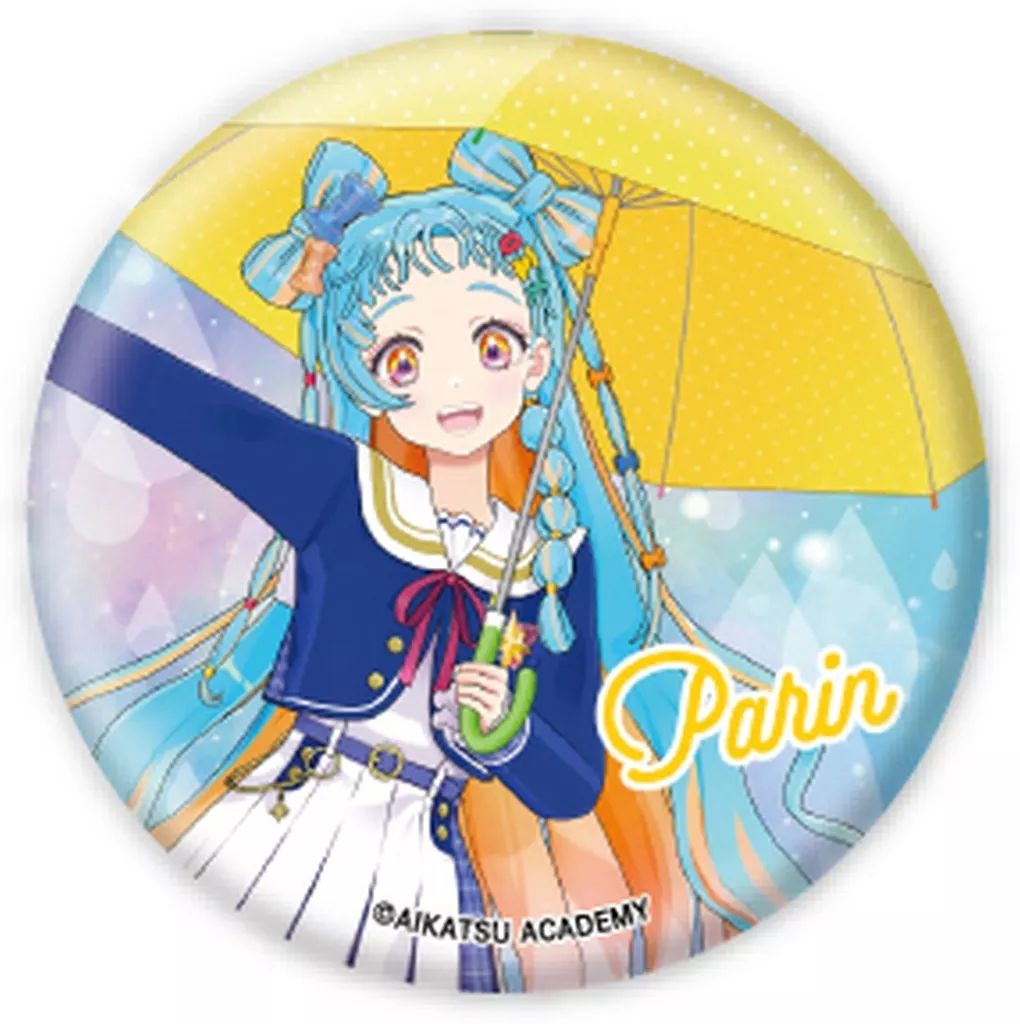 和央パリン　缶バッジ 中古】バッジ・ビンズ B.和央パリン 「アイカツアカデミー! 缶