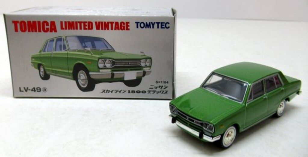 【新品】TOMICA LIMITED VINTAGEニッサンスカイライン1800 LV-N351a 日産 スカイライン 4ドアHT 1800 パサージュ（白）85年