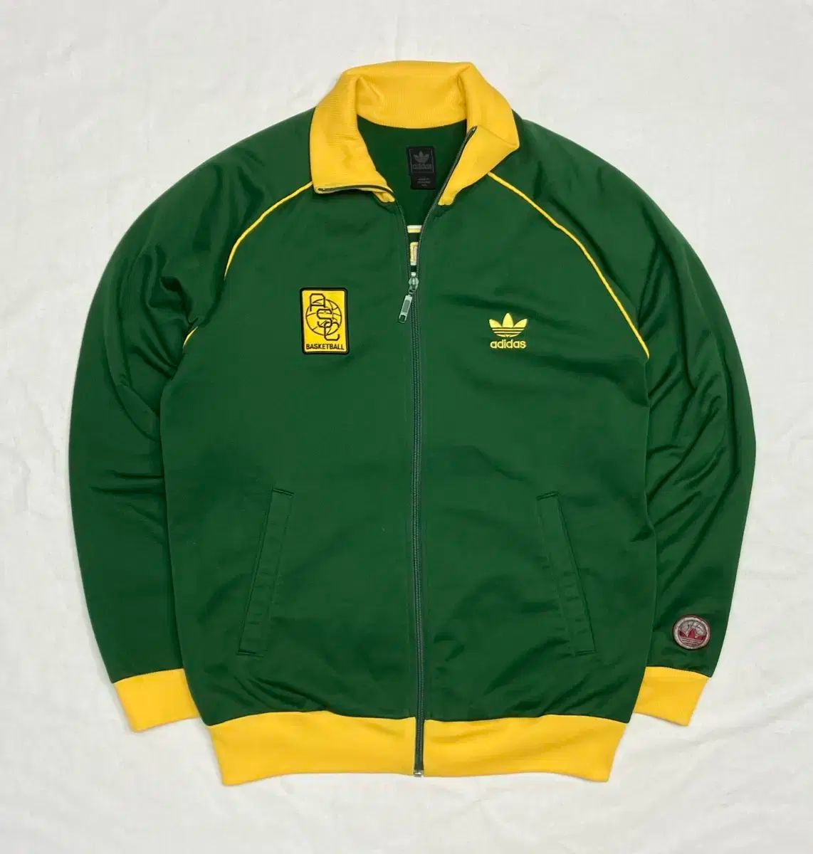 大隊長 adidas アディダス ASC バスケット トラックトップス ブラックタブ ジャージ