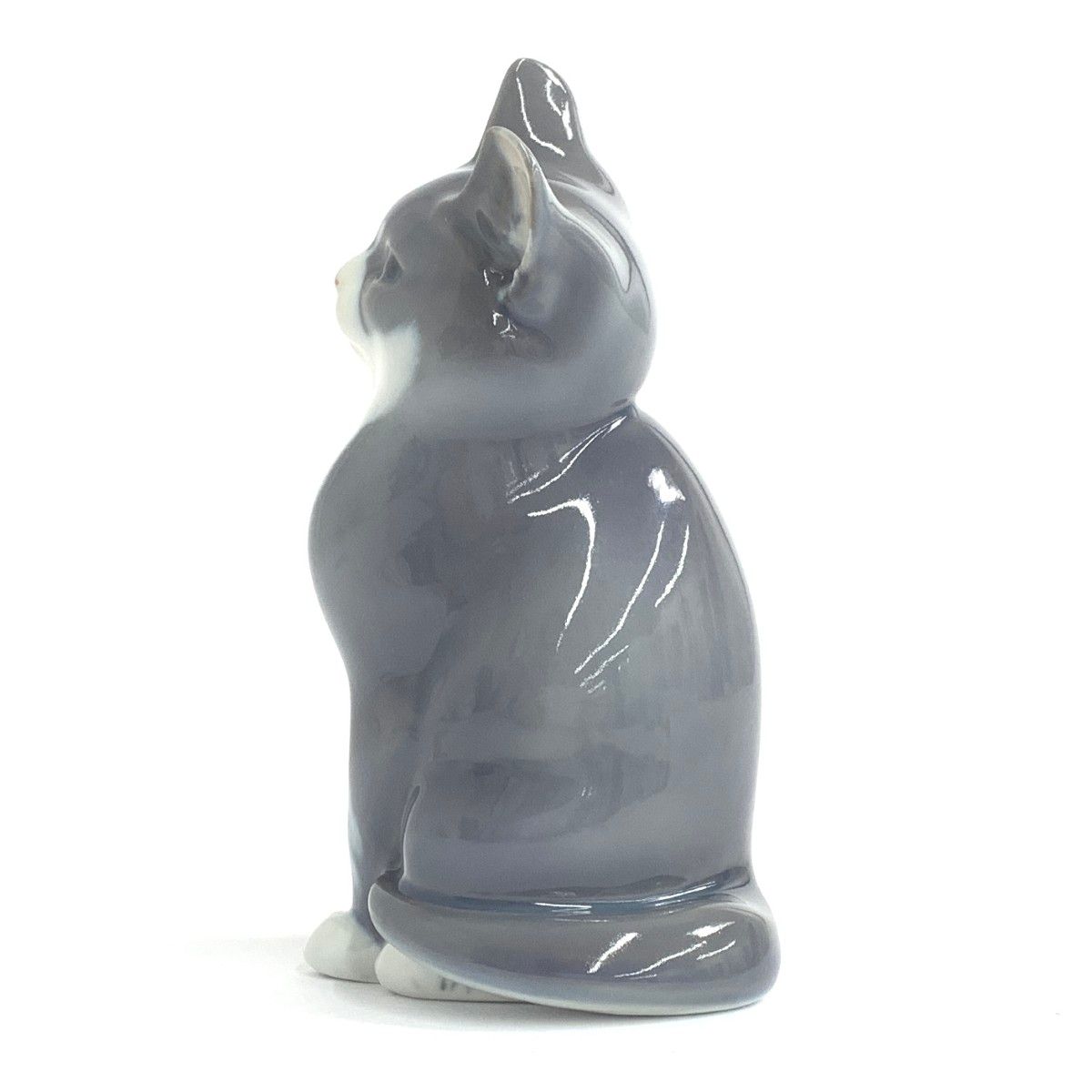美品 ROYAL COPENHAGEN ロイヤルコペンハーゲン ネコ フィギュリン