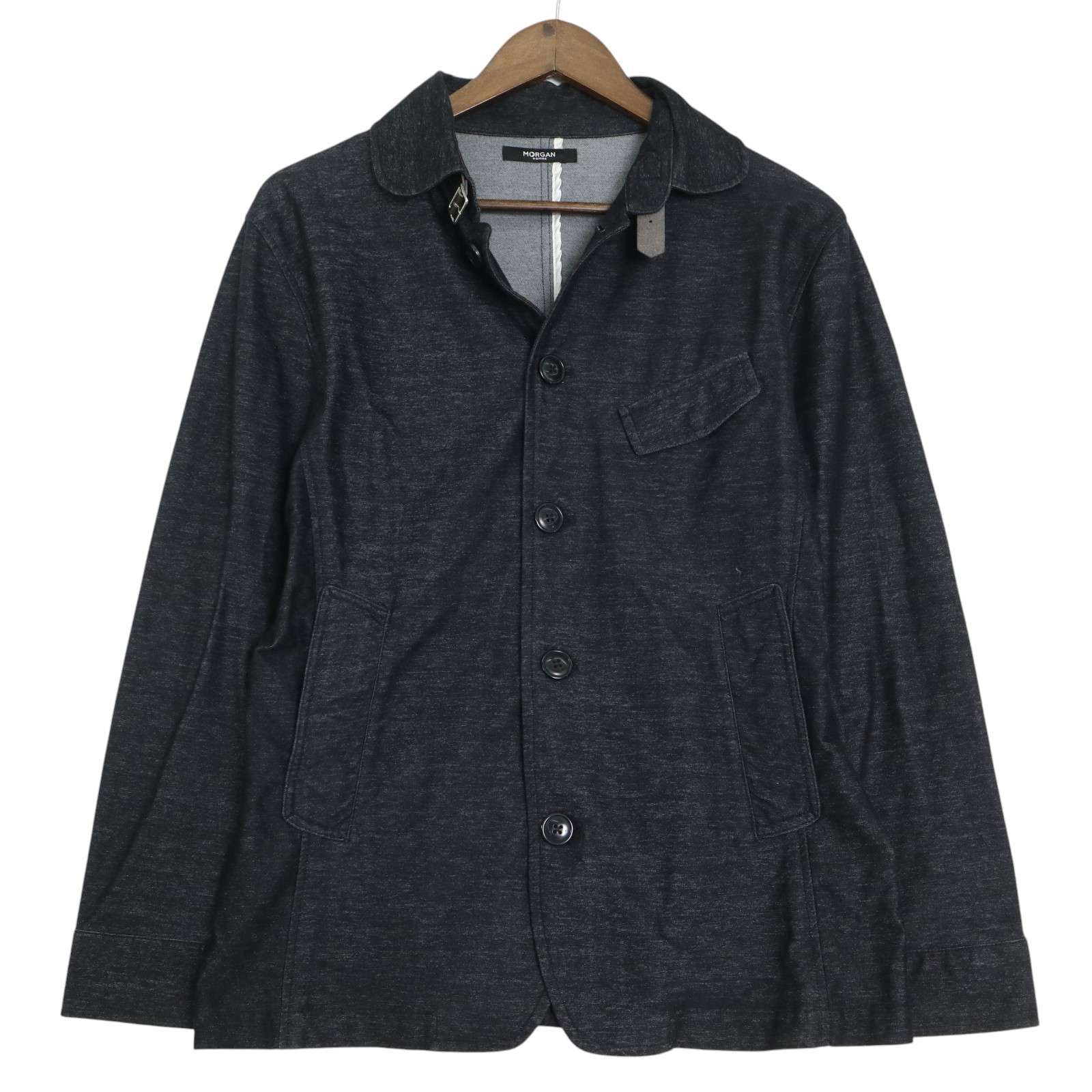MORGAN HOMME モルガン オム 通年 ストレッチ デニム☆ カバーオール 
