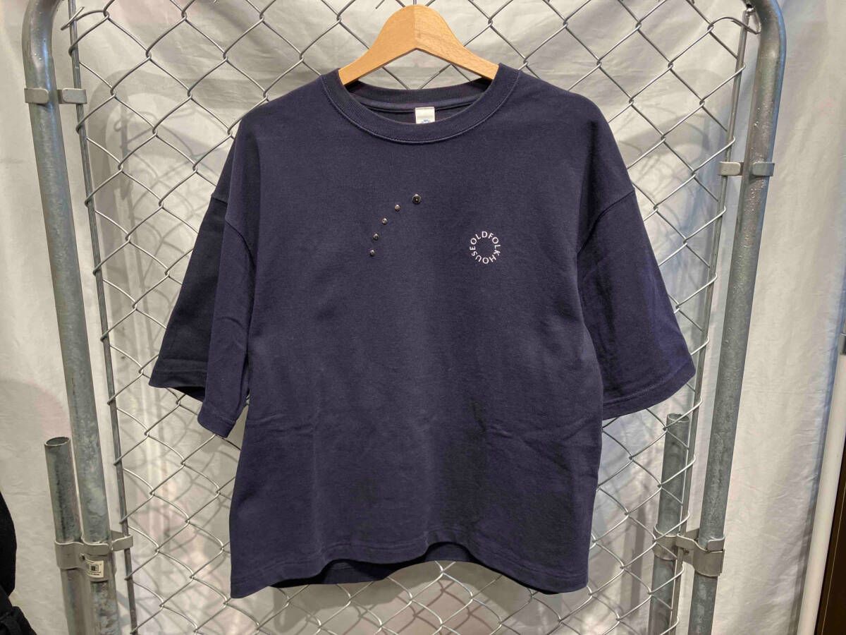 OLD FORK HOUSE スタッズ加工半袖Tシャツ フォークハウス