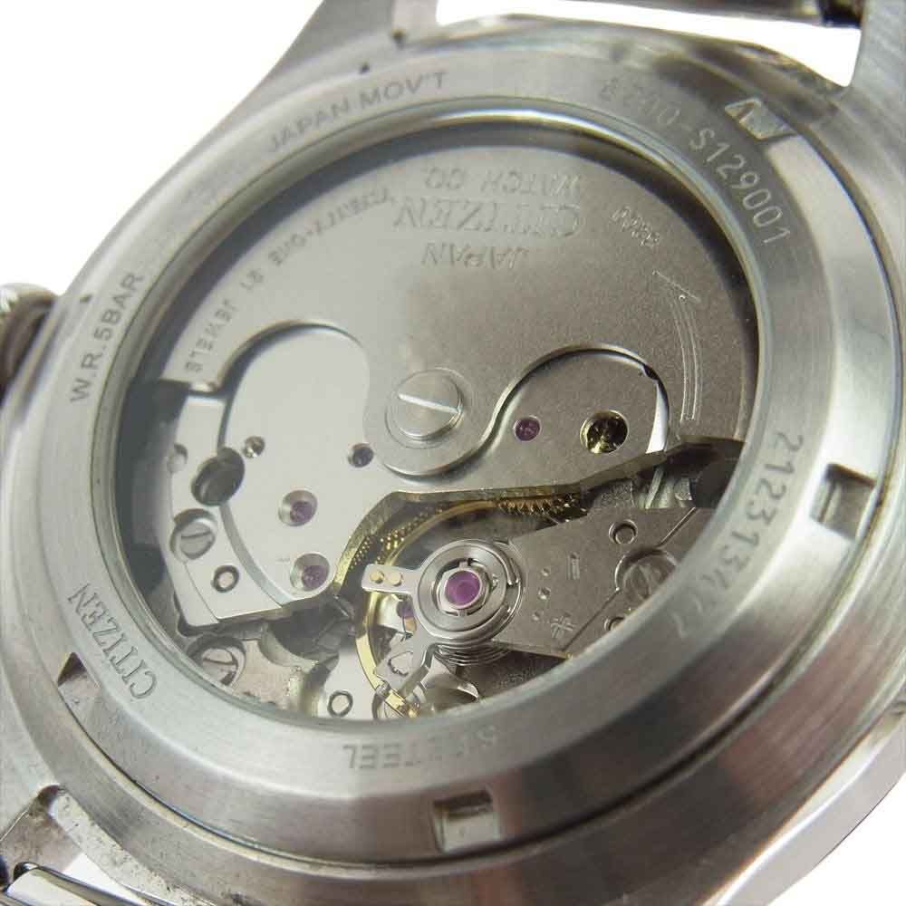 CITIZEN シチズン 時計 8200-S129001 Record Label レコード レーベル