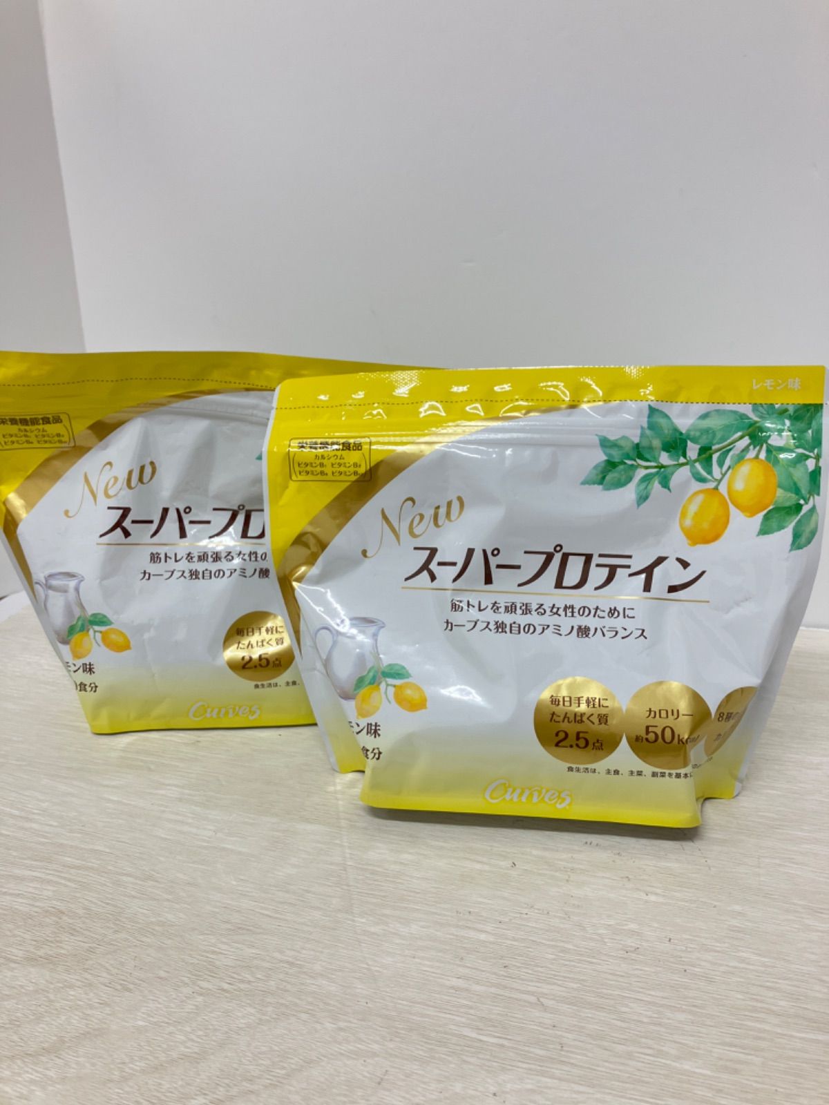 未開封】カーブス スーパープロテイン レモン味 2袋セット - メルカリ