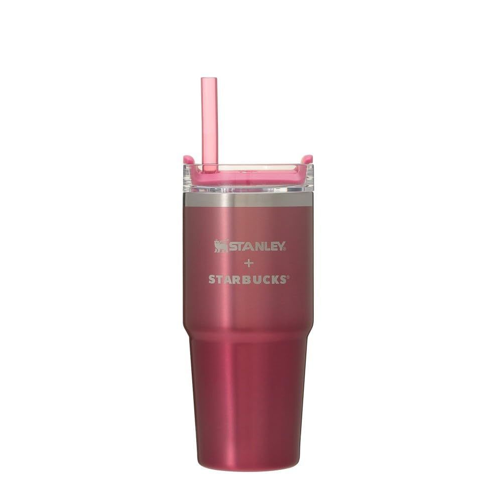 新品 スターバックス スタバ 3WAY ステンレスタンブラー STANLEY スタンレー グラデーション クランベリー 414ml ホリデー2024