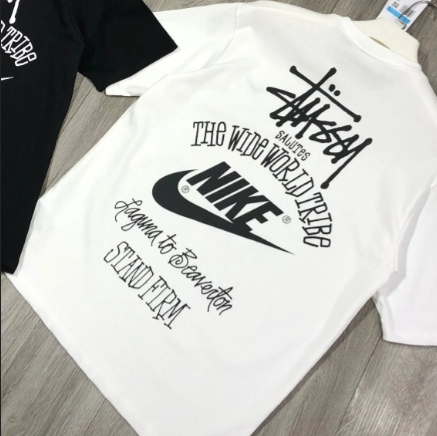 新品 特価値 Nike x stussy ステューシー ダイス Tシャツ 男女兼用 2枚