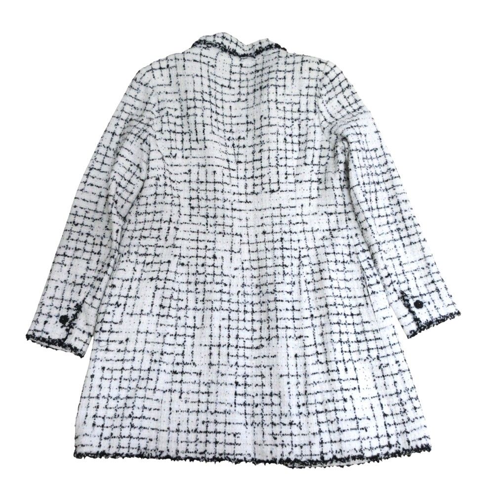 Reneの ツイードコート 美品 中古・古着通販】Rene (ルネ) ノーカラー