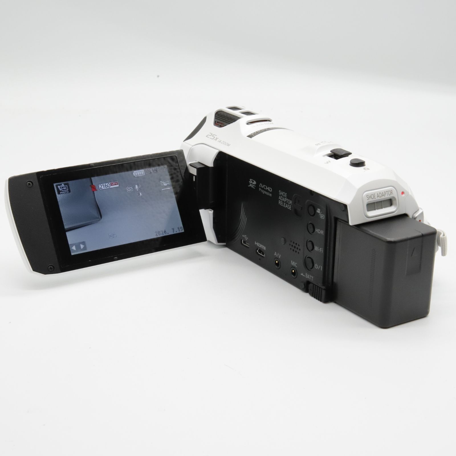 2025 新品　未使用　パナソニック　4K ビデオカメラ　 HC-VX992MS-W