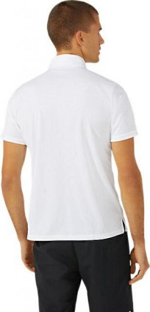 asics アシックス 113 TEAM HEX POLO BRILLIANT WHITE L 2031C268 100 | スポーツ メンズ L ホワイト 白 服 衣料品ウェア ウエア トップス シャツ ポロシャツ ボタンダウン 半袖 吸汗速乾 ポリエステル