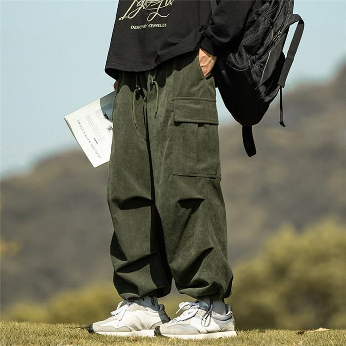 90s ECKO UNLTDコーデュロイ カーゴ 2Wayハーフ ロングパンツ 1080000002708-0029-01_medium.