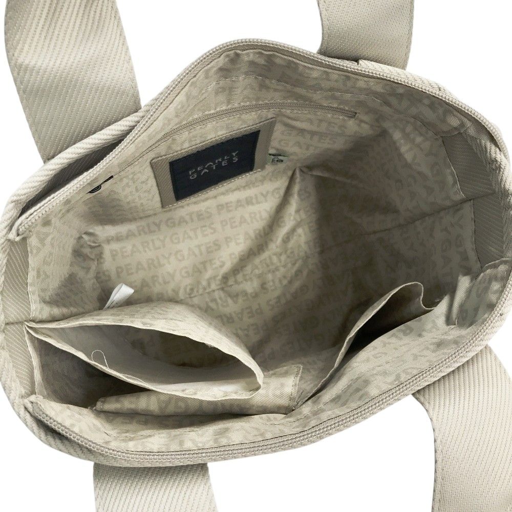 PEARLY GATES パーリーゲイツ カートバッグ ベージュ系 FR