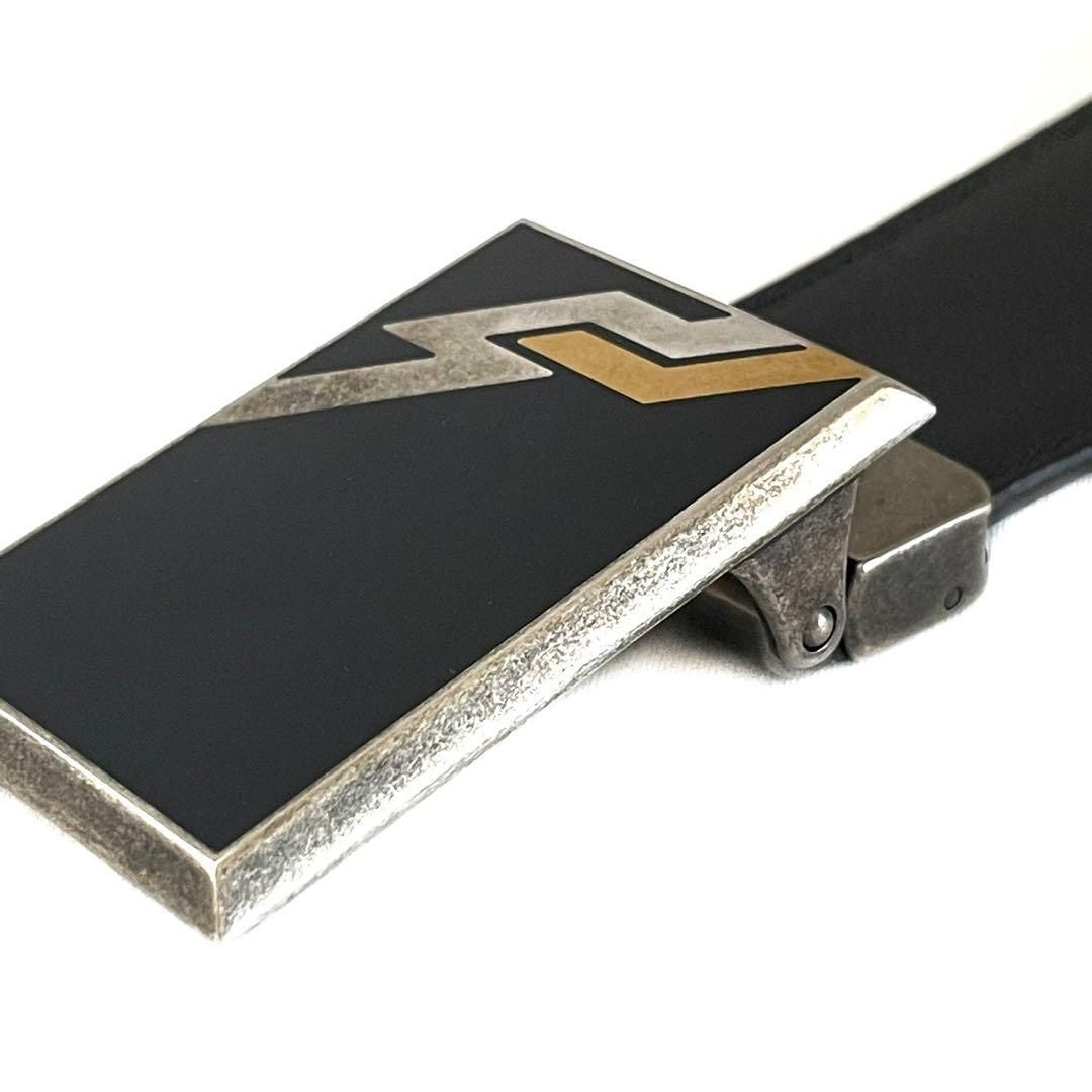 未使用 Dunhill ダンヒル IMS0918 ベルト バックル ブラック