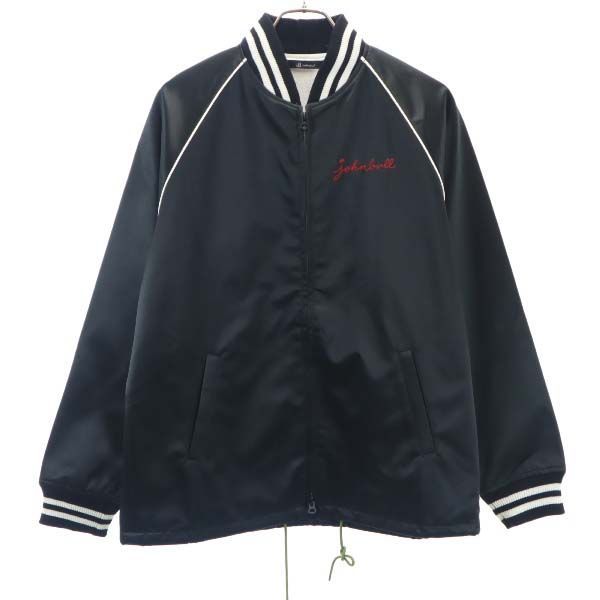 未使用 ジョンブル サテンブルゾン S ブラック Johnbull スカジャン風