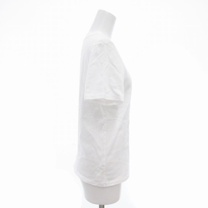 rekisamiリボンカットソー⭐️新品未使用品 レキサミ REKISAMI 美品 Tシャツ 半袖 リボン 1 白 ホワイトの