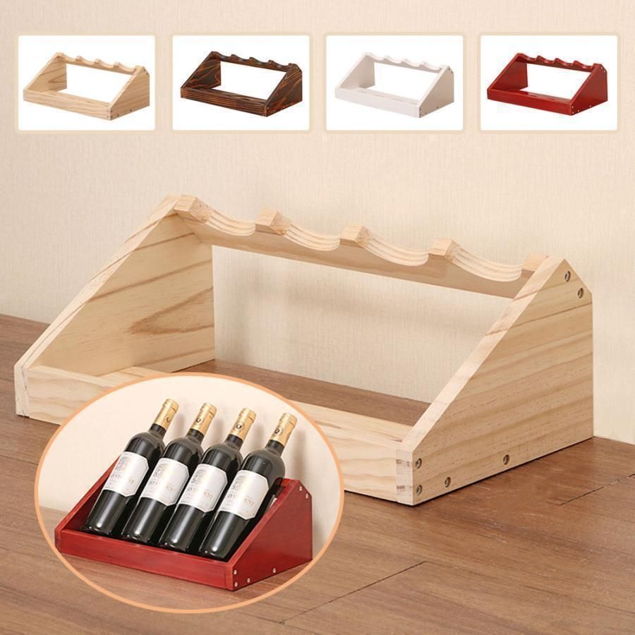 卓上ワインラック：折りたたみ可能な木製ワインのボトルホルダー、装飾的なディスプレイスタンド赤ワインオーガナイザーを￥1,527 | DHgate 卓上ワインラック 木製