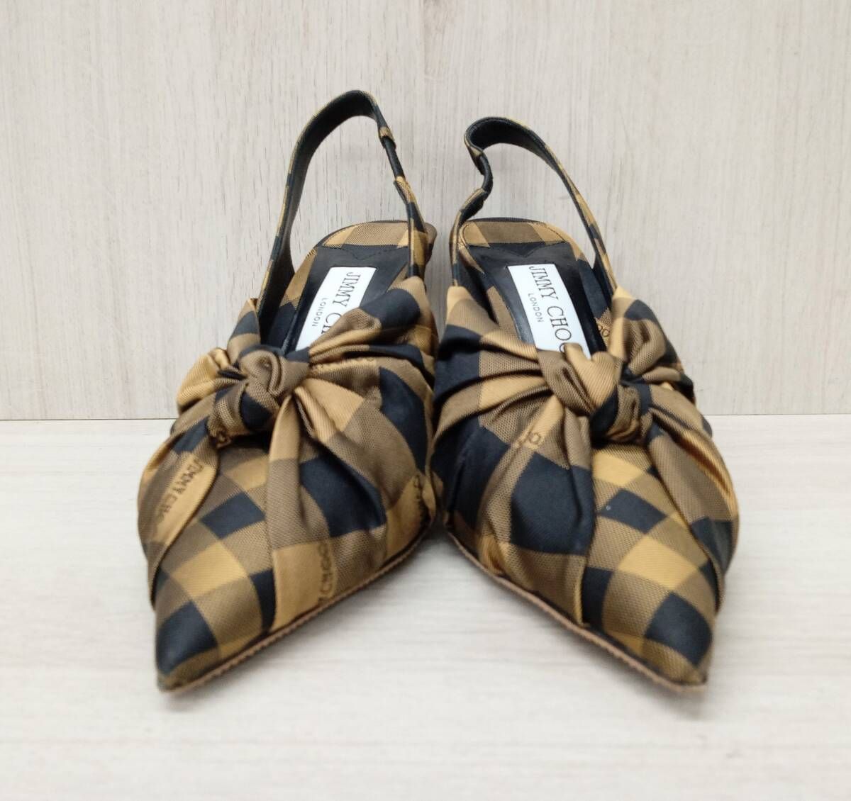 オーカー×ブラック系 サイズ36