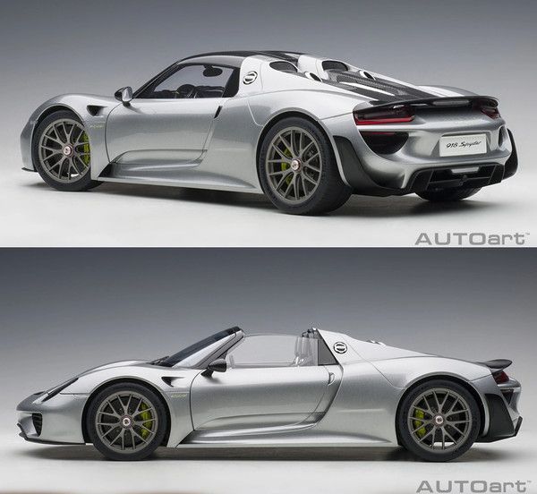 新品 AUTOart 1/12 ポルシェ 918 スパイダー バイザッハ・パッケージ