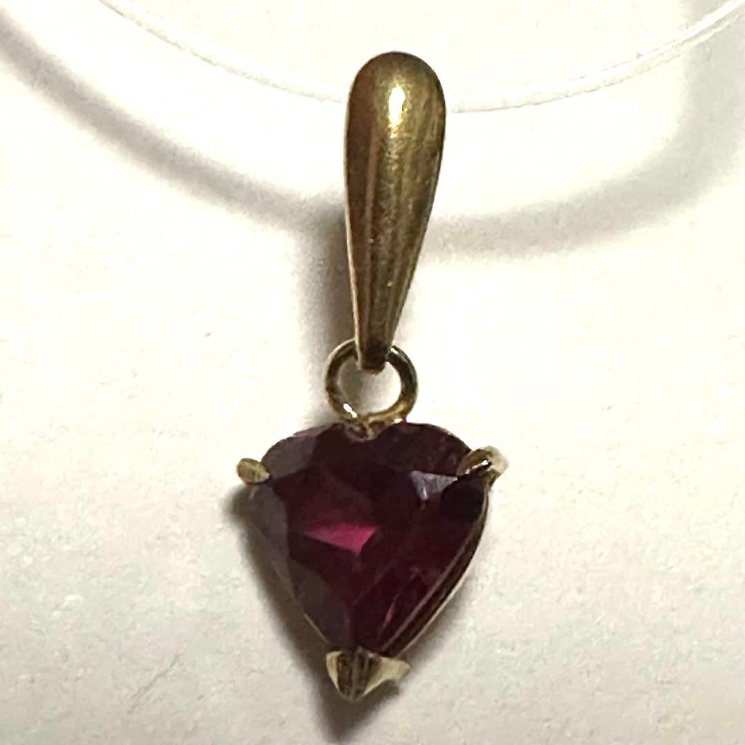 ジュエリーマキ ペントップ チャーム K18 ルビー ゴールド レッド