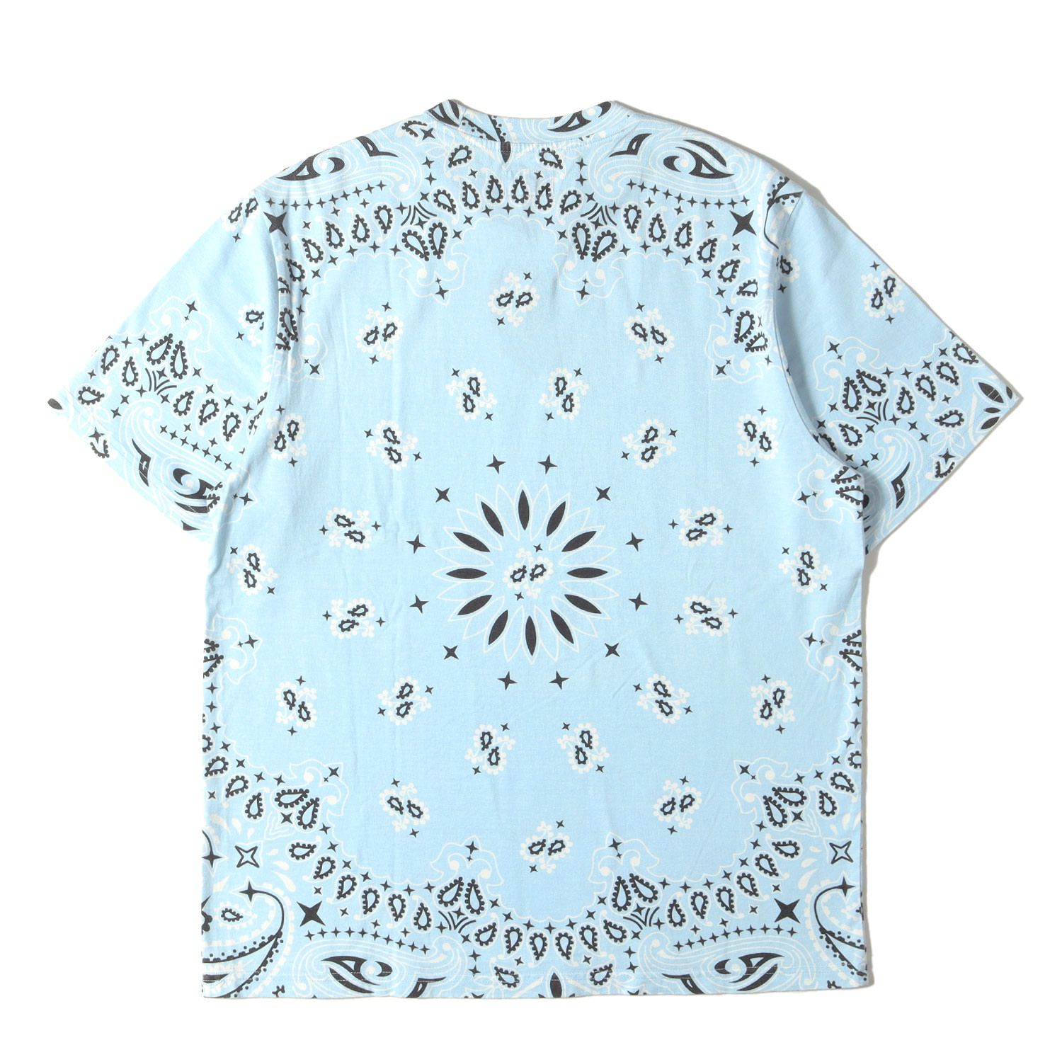 Supreme ボックスロゴバンダナ柄 Tシャツ Mサイズ