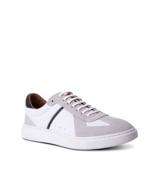 【送料無料】 ゴードンラッシュ メンズ スニーカー シューズ Men's Palomar Casual Lace-Up Court Sneaker White/grey