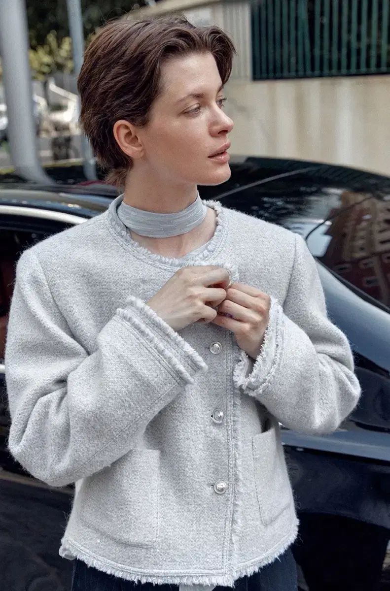 ツイードジャケット