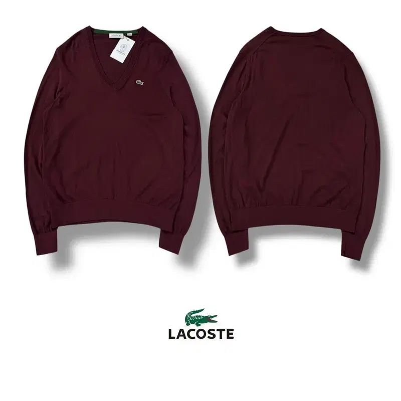 LACOSTE ラコステ Vネック ニット セーター s05582