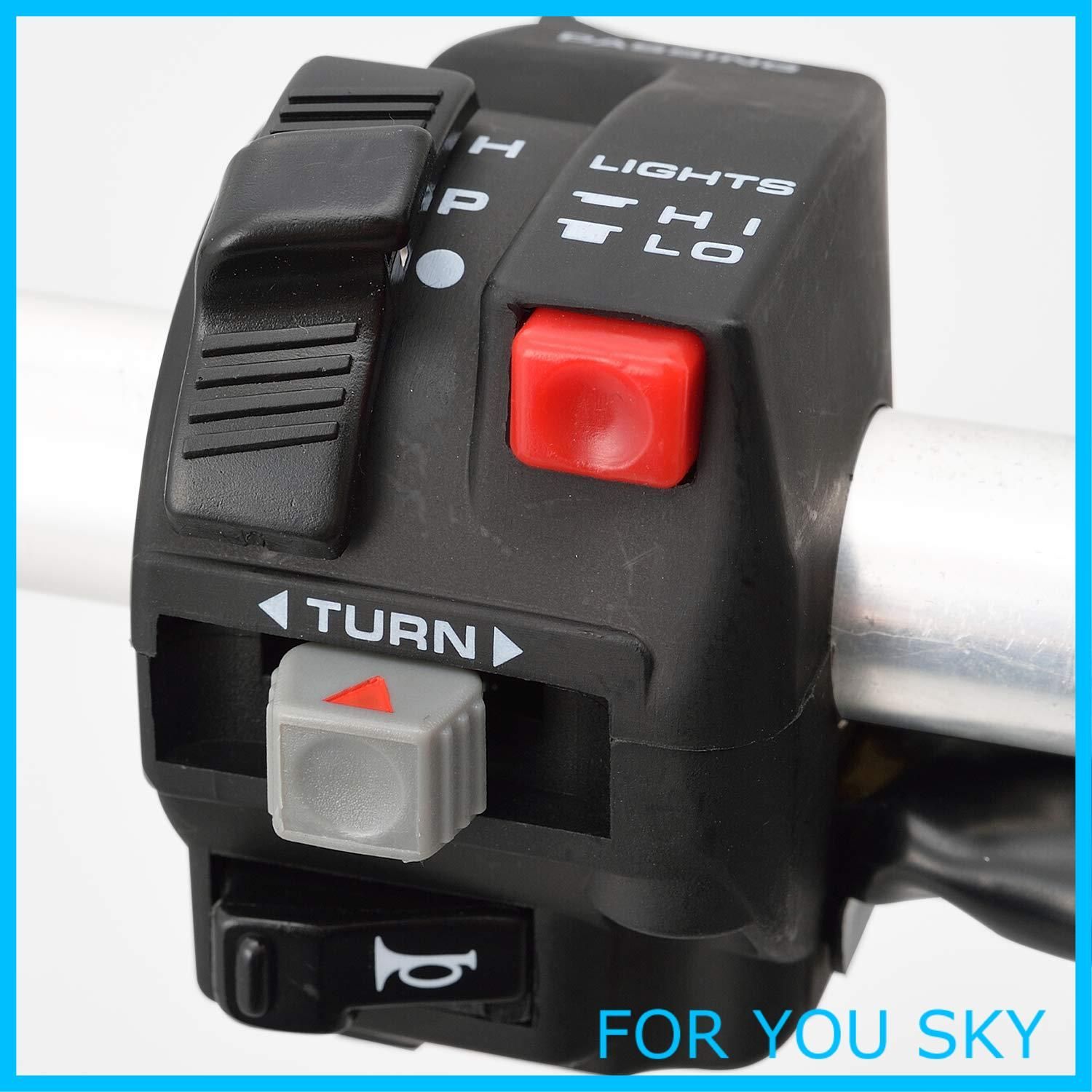 数量限定】デイトナ(Daytona) バイク用 スイッチ プッシュキャンセル式