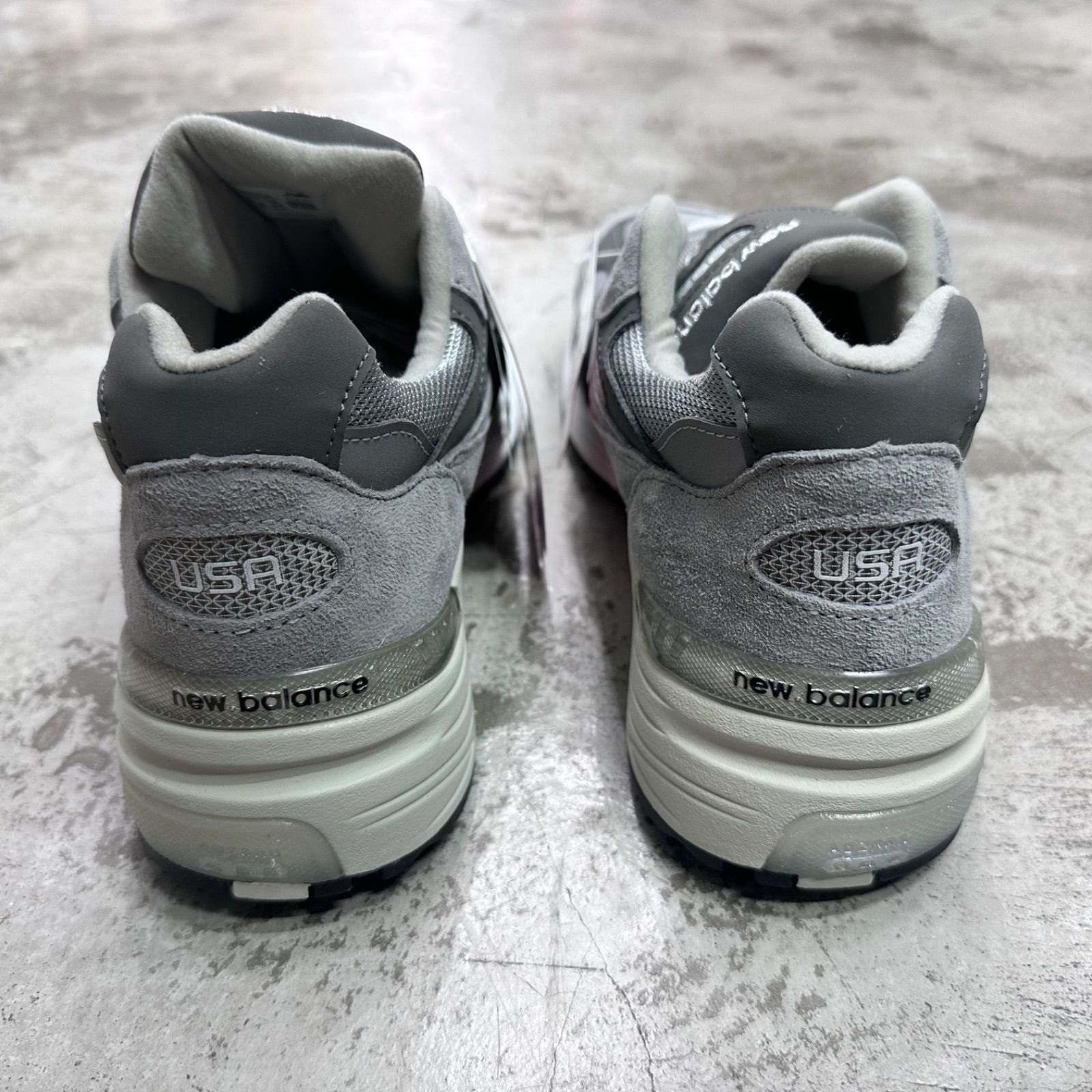 国内正規 未使用品 New Balance 992 Gray 2025年製 スエード