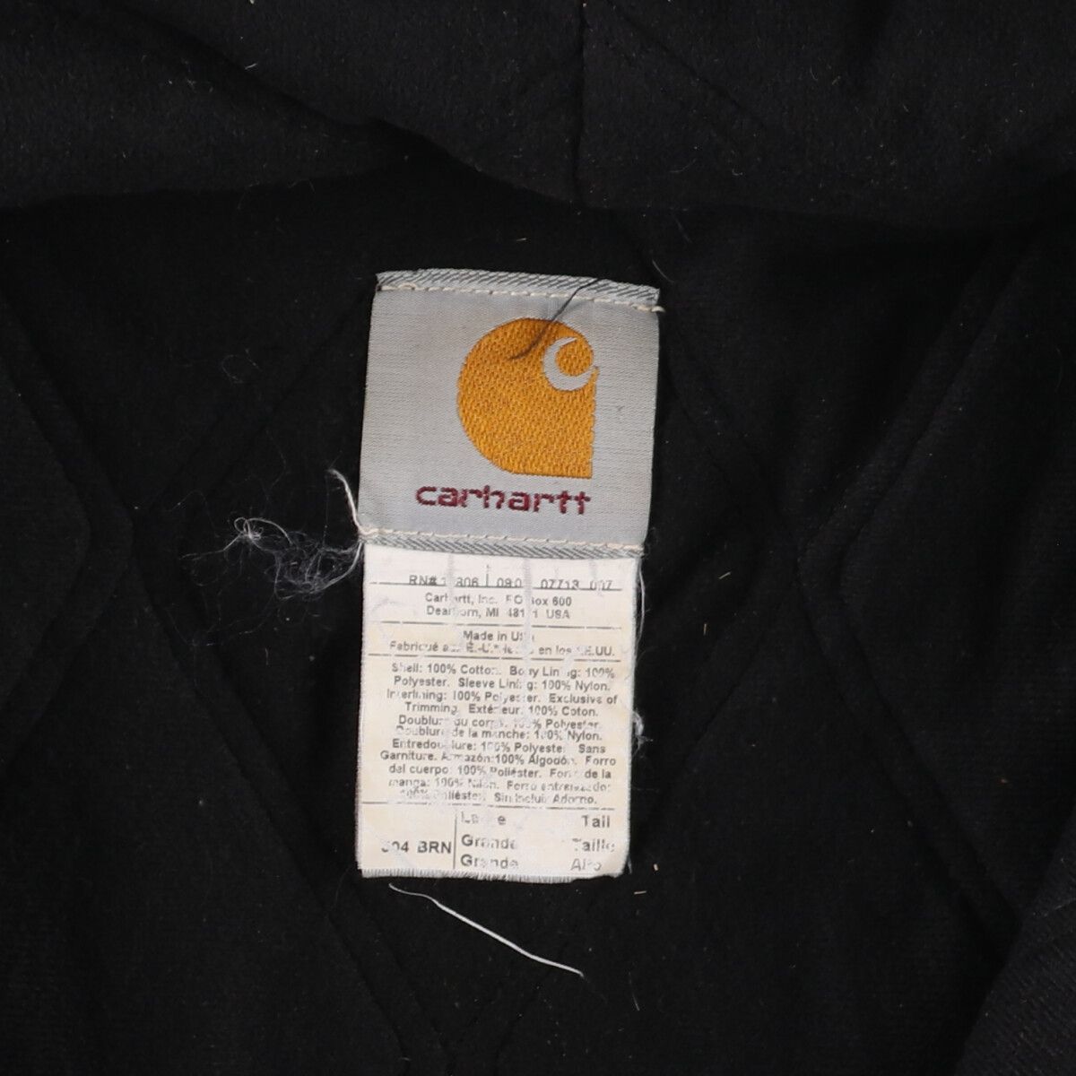 古着 90年代 カーハート Carhartt アクティブジャケット ダック地