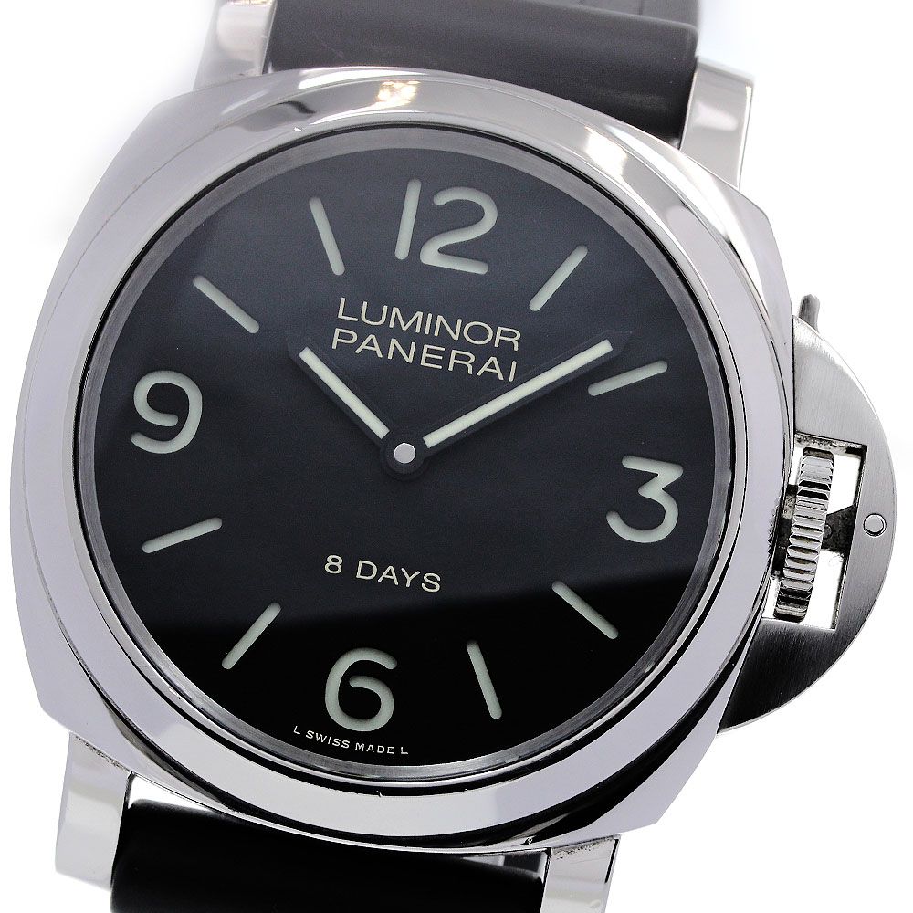 パネライ PANERAI PAM00560 ルミノールベース 8DAYS アッチャイオ 手巻き メンズ_840410