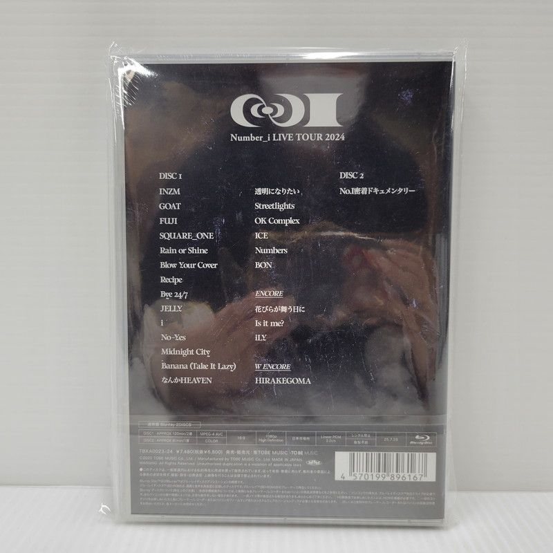 【新品未開封】Number_i LIVE TOUR 2024 No.Ⅰ Number_i LIVE TOUR 2024 No.Ⅰ Blu-ray Disc | TOBE OFFICIAL STORE