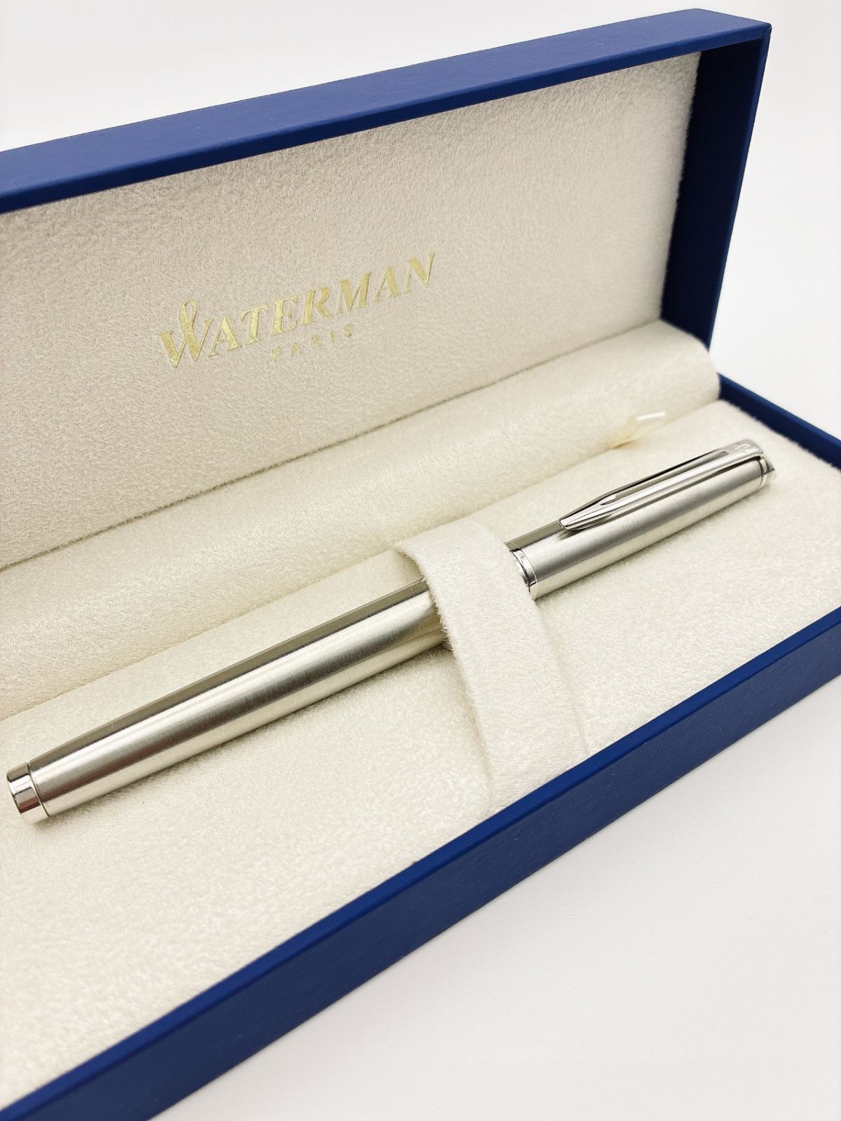 WATERMAN|ウォーターマン 万年筆 シルバー ペン先M MN179