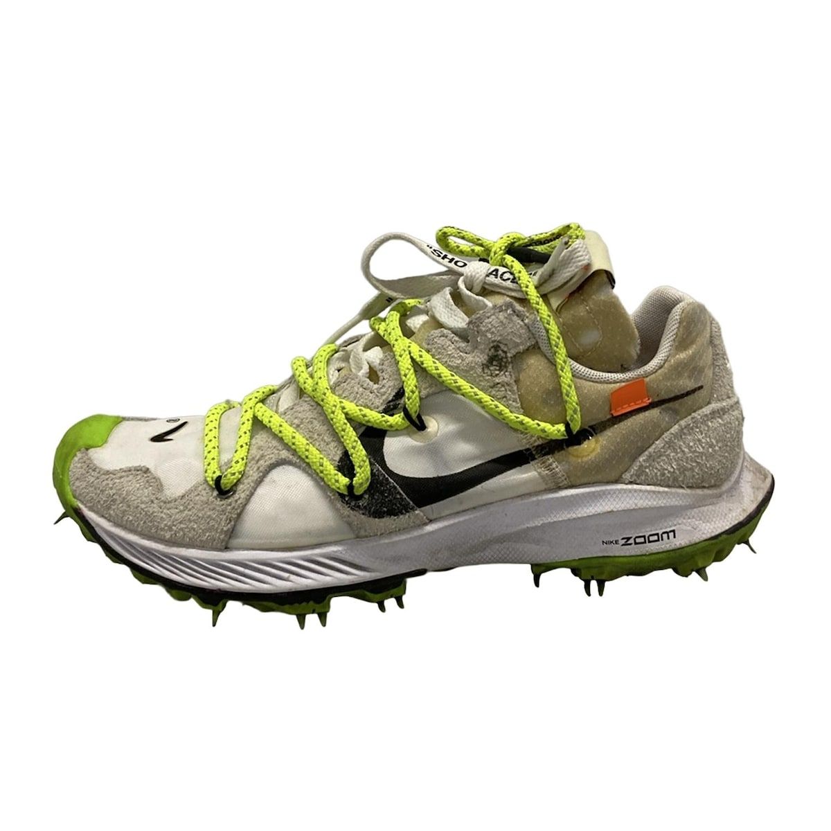 NIKE ナイキ スニーカー 22.5cm レディース ZOOM TERRA KIGER 5|ズーム テラ カイガー 5 CD8179-100 白×ライトグレー×ライトグリーン