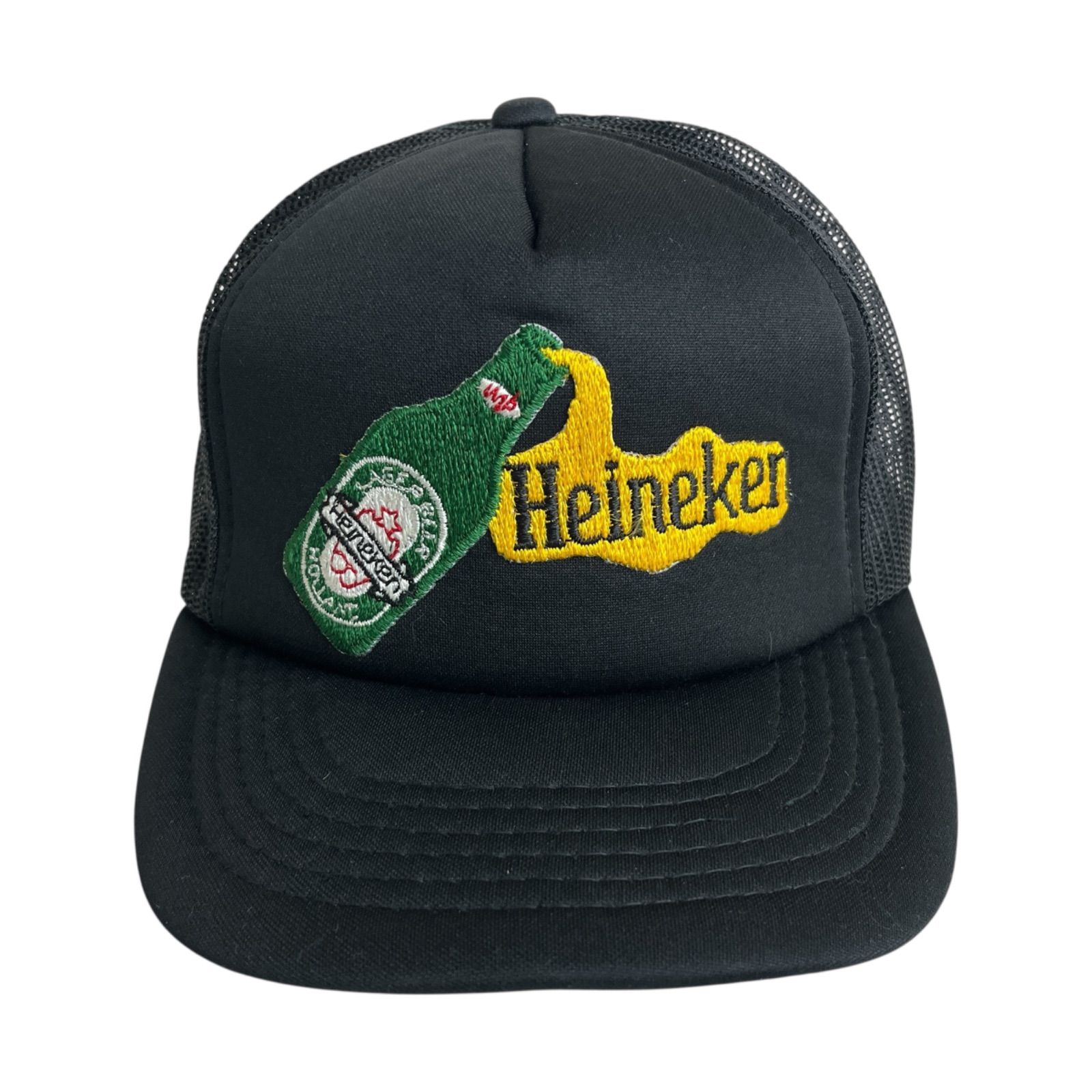 キャップ/帽子】Heineken (ハイネケン) ビンテージメッシュキャップ 