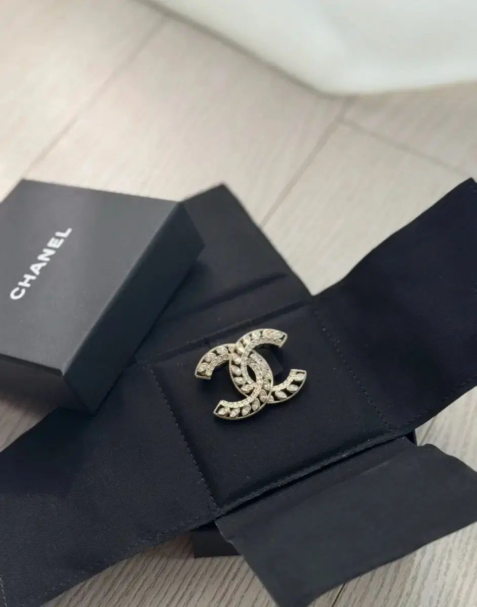 CHANEL シャネル cc ロゴ ブローチ