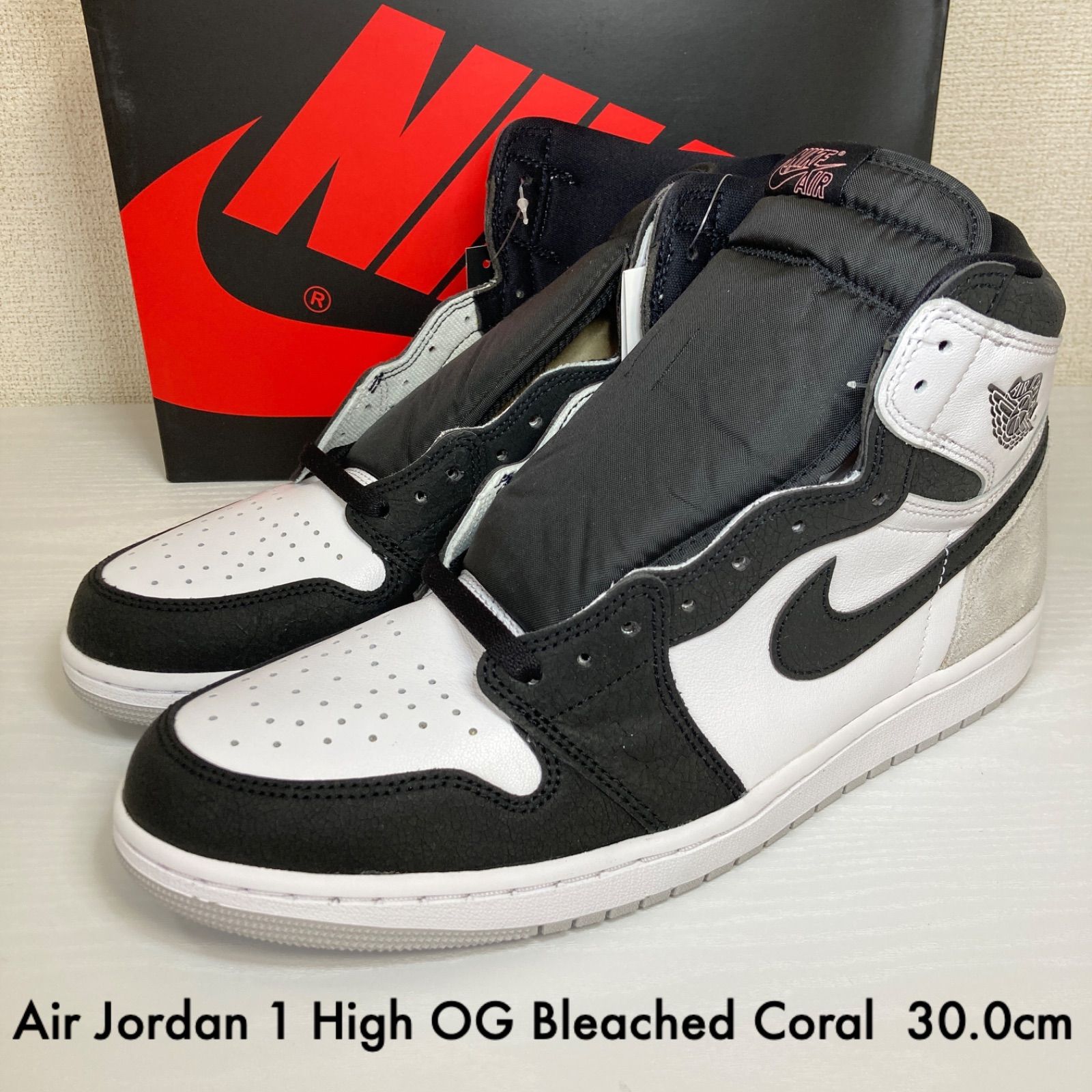 Nike Air Jordan 1 High OG Bleached Coral 【フォロー10%OFF】 - The