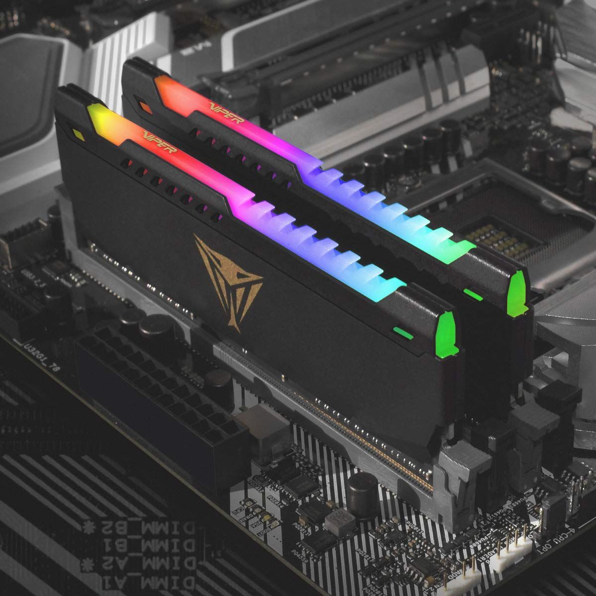 パトリオットメモリ Viper Steel Memory RGB DDR4 3600MHz PC4-28800