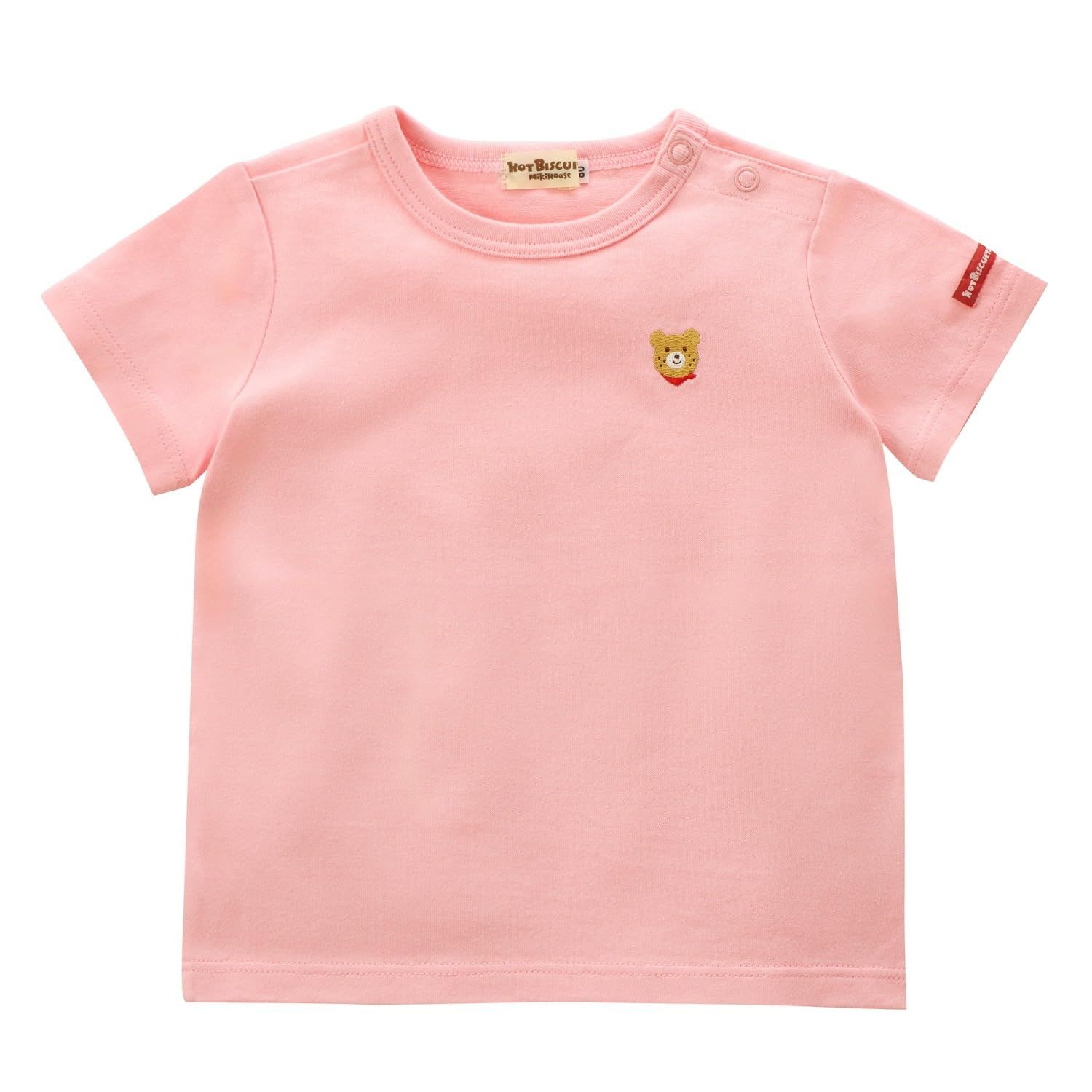 【迅速発送】ミキハウス ホットビスケッツ 半袖 Ｔシャツ 男の子 女の子 ベビー 子供服 70-5210-683