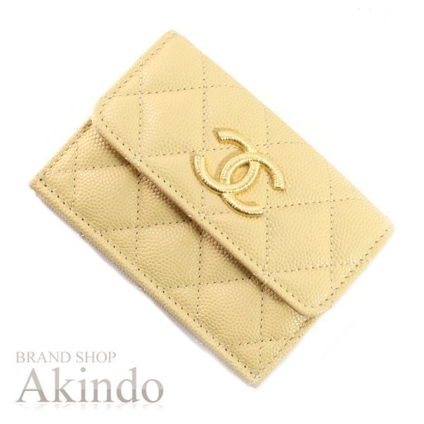 CHANEL - シャネル CHANEL 財布 レディース ブランド 三つ折り