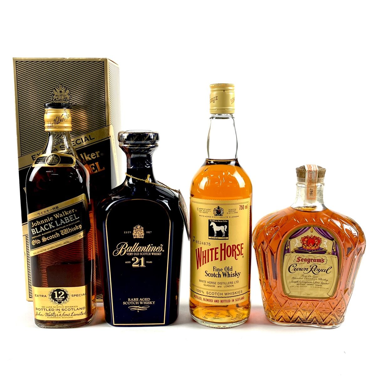 4本 スコッチ カナディアン ウイスキー セット 【古酒】 新 発売