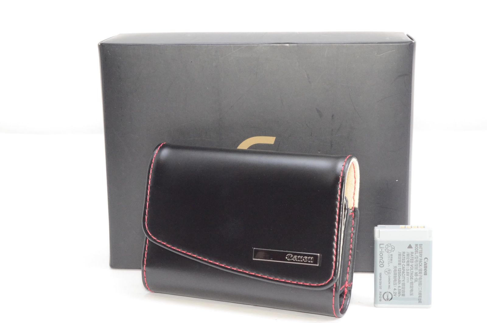 キャノン　デジカメ　ソフトケース　CSC-500BK ブラック キヤノン ソフトケース CSC-500BK （ブラック） ［2391C001］ カメラ